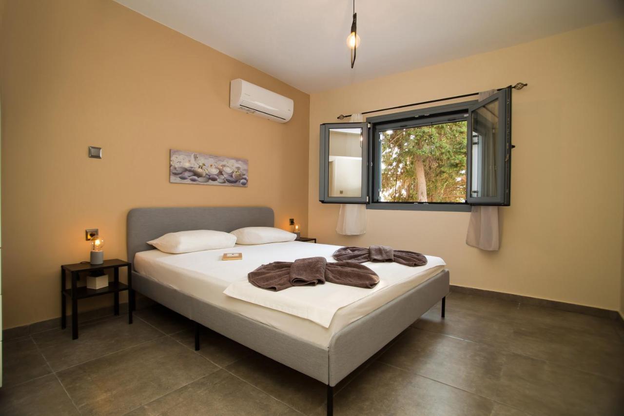 Marialenas House - Stone House At Myrties Beach Kalymnos Bagian luar foto