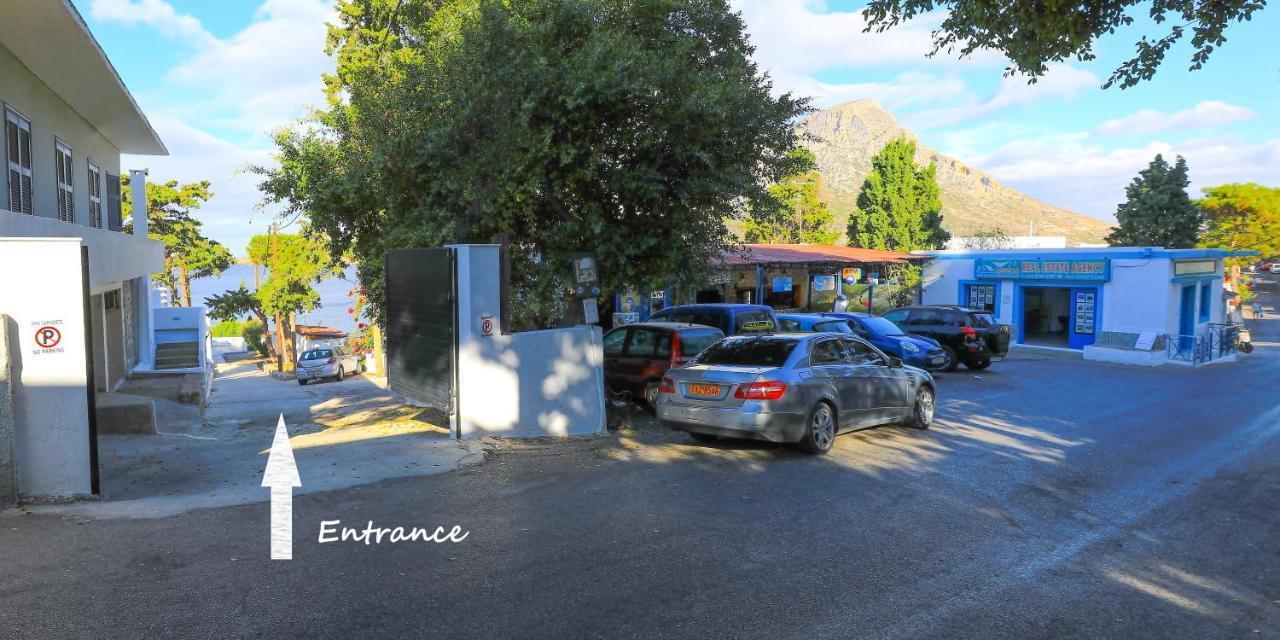 Marialenas House - Stone House At Myrties Beach Kalymnos Bagian luar foto