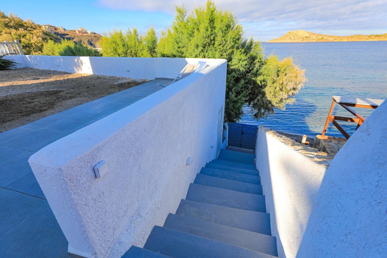 Marialenas House - Stone House At Myrties Beach Kalymnos Bagian luar foto